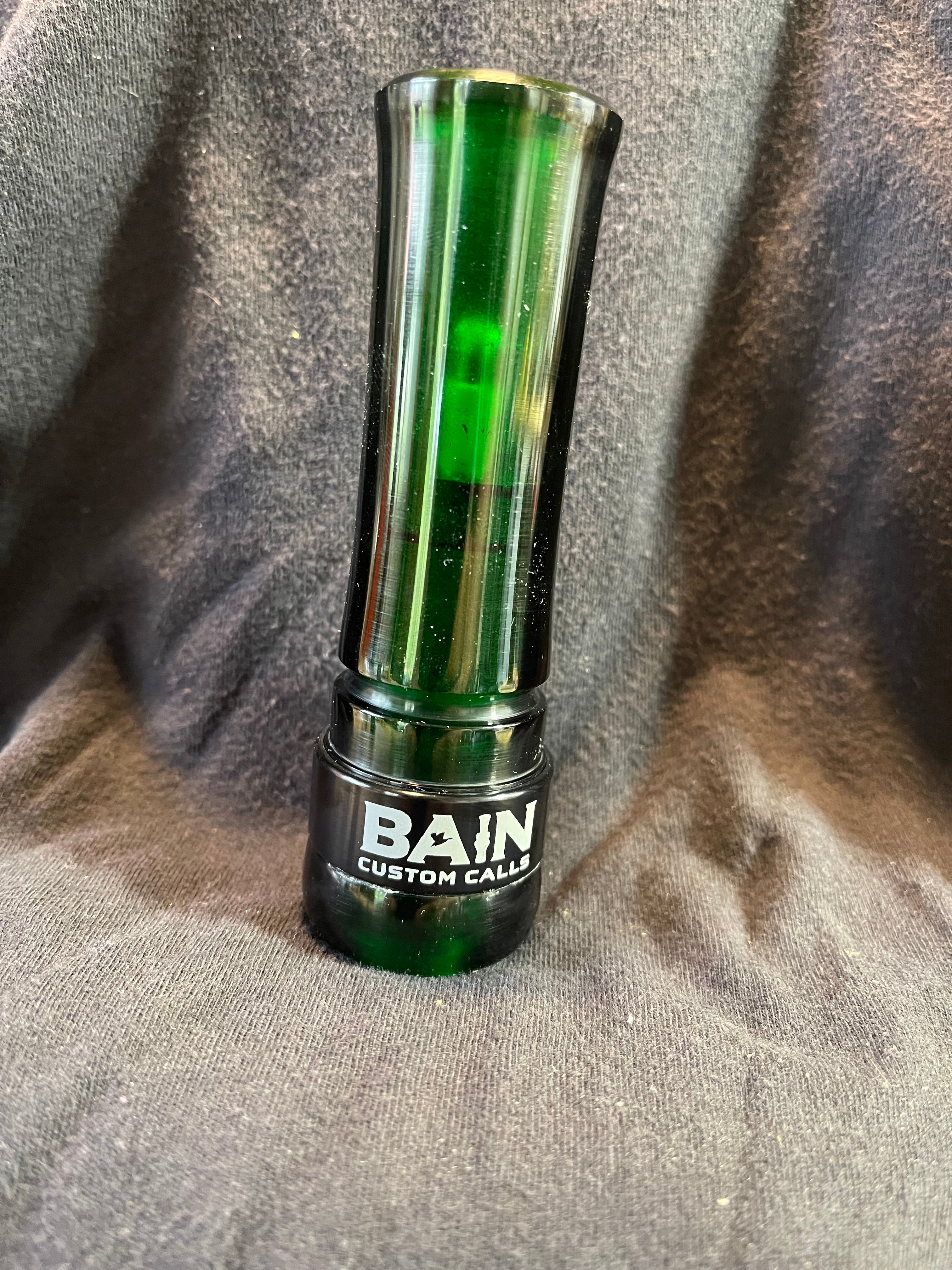 wood duck call-mallard green