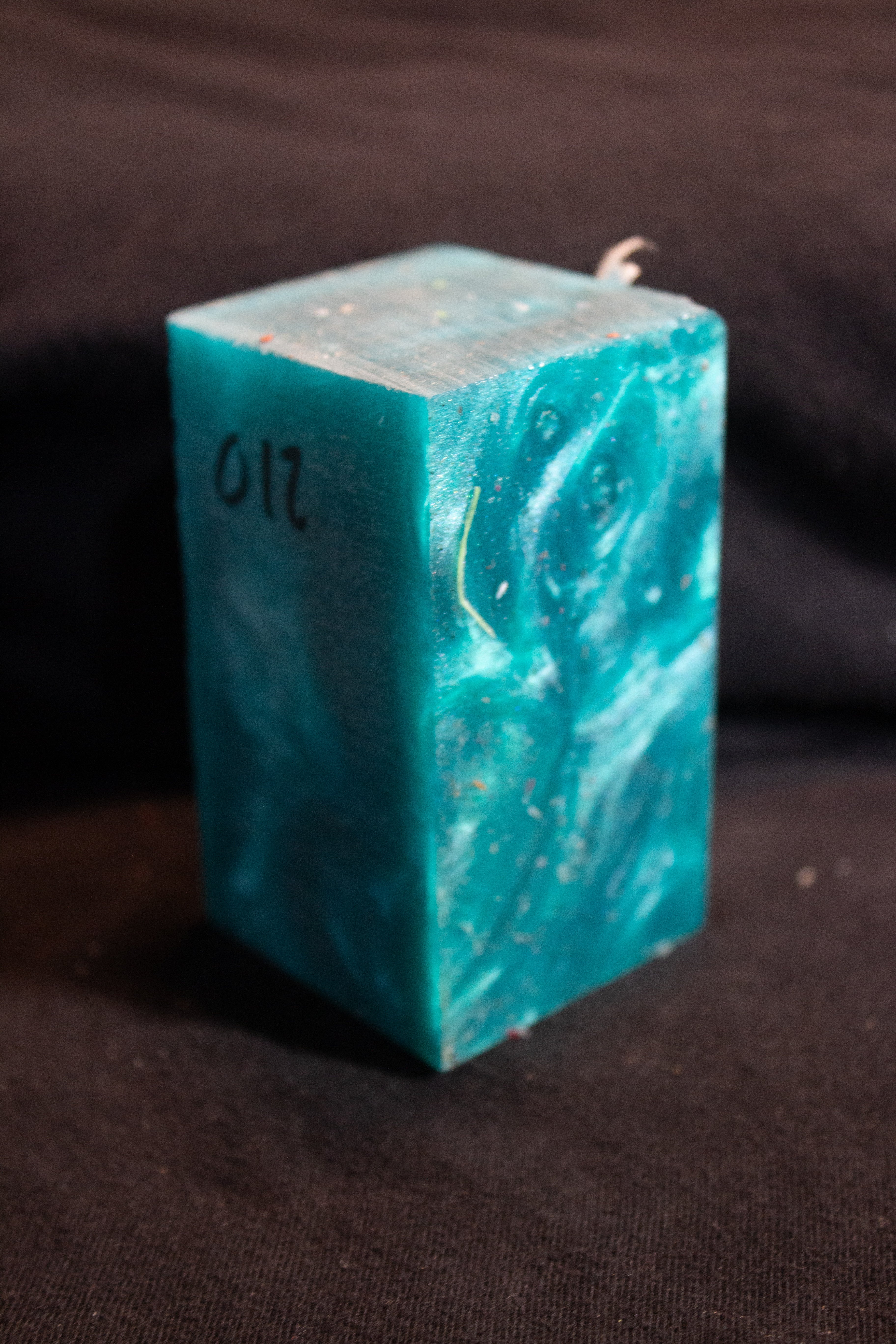 custom call- pearl teal